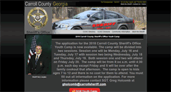 Desktop Screenshot of carrollsheriff.info